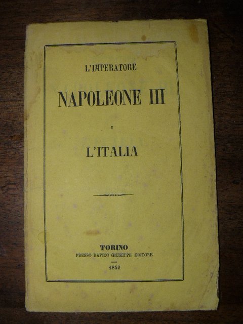 L'Imperatore Napoleone III e l'Italia