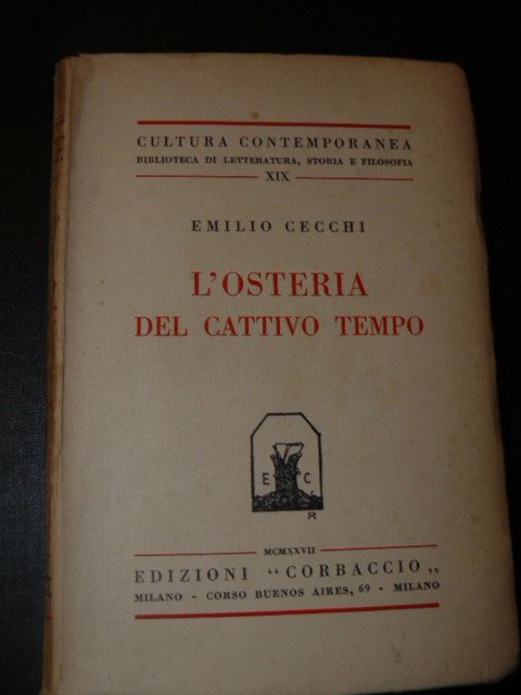 L'osteria del cattivo tempo