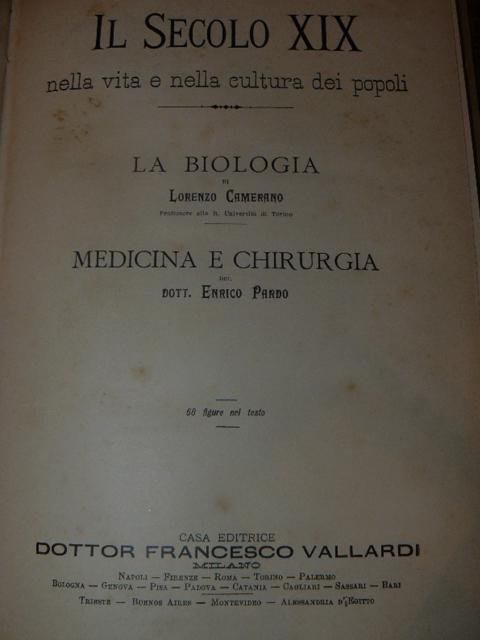 La Biologia. Medicina e chirurgia.