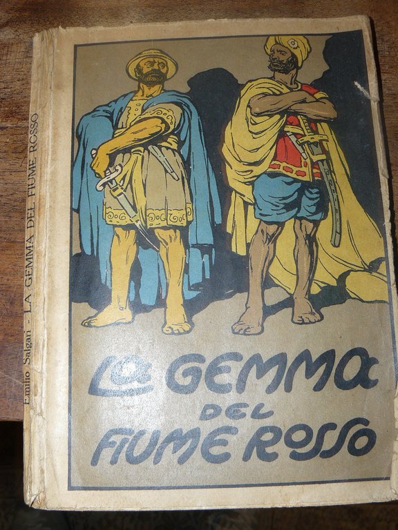 La gemma del fiume rosso. Romanzo di avventure.