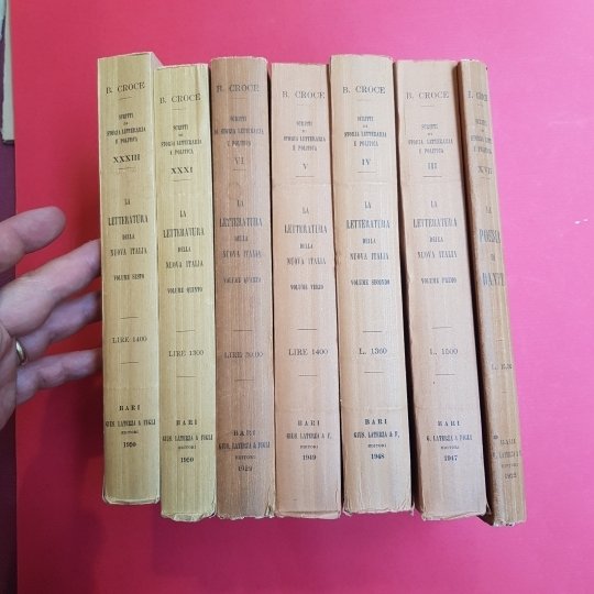 La letteratura della nuova Italia. Saggi critici. Quinta edizione riveduta …