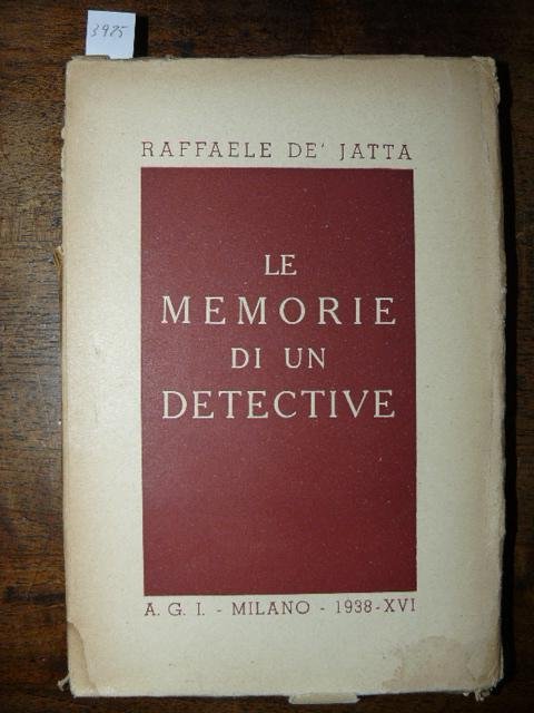 Le momorie di un detective