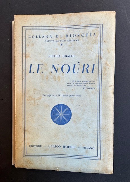 Le Nouri. Tre figure e IV tavole fuori testo