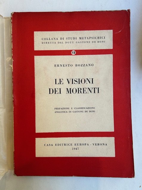 Le visioni dei morenti ( Delle apparizioni dei defunti al …