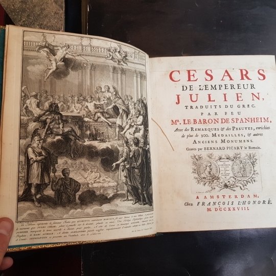 Les Césars de l'empereur Julien, traduits du grec par feu …