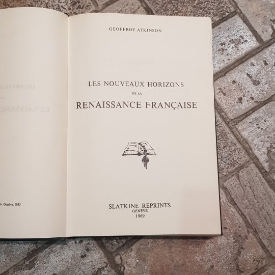 Les Nouveaux Horizons de la Renaissance Francaise