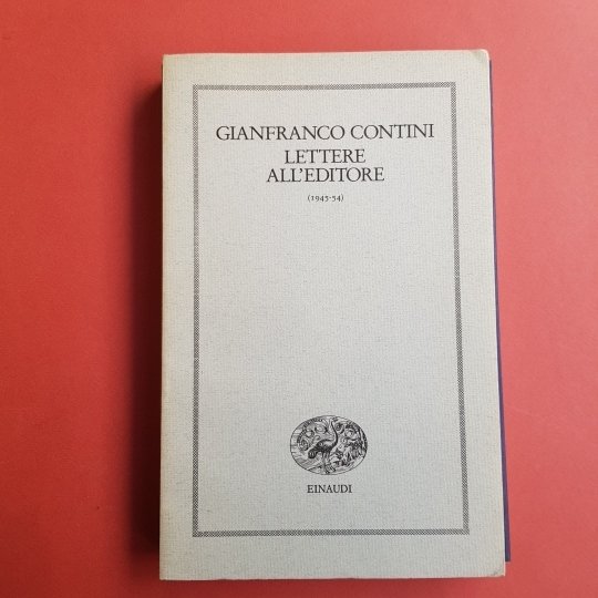 Lettere all'editore (1945-54)