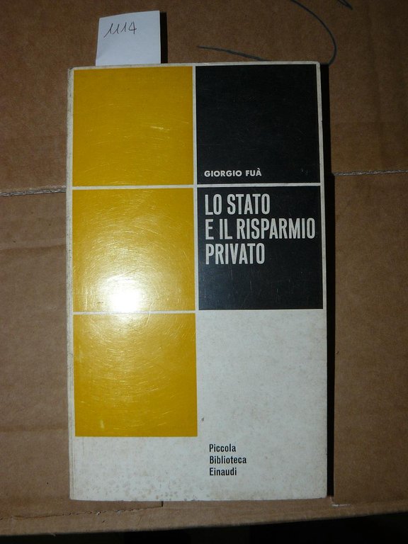 Lo stato e il risparmio privato