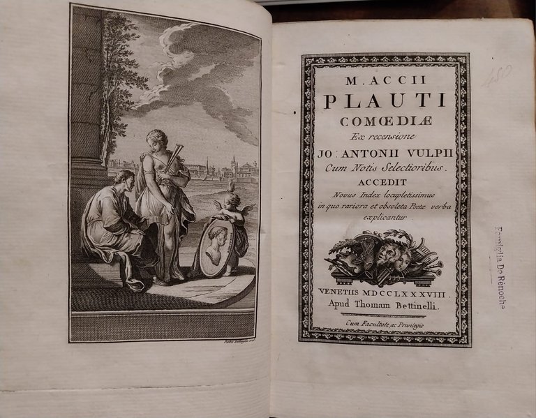 M. Accii Plauti Comoediae ex recensione Jo. Antonii Vulpii cum …