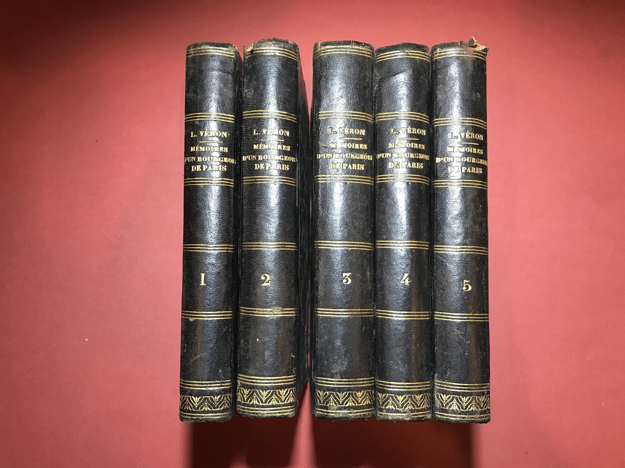 Mémoires d'un Bourgeois de Paris (5 Tomes - Complet) Comprenant …