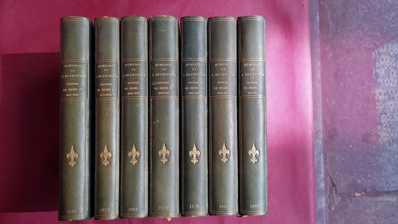 MÉMOIRES-JOURNAUX de Pierre de l'Éstoile. Édition pour la première fois … | Immagine principale