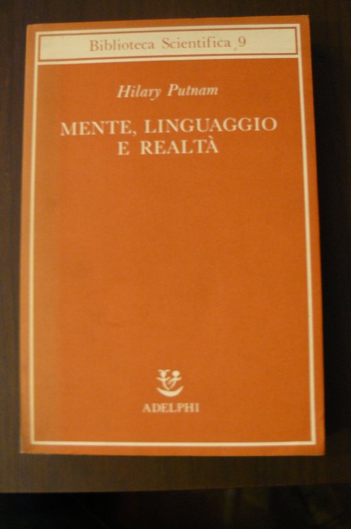 mente, linguaggio e realtà.