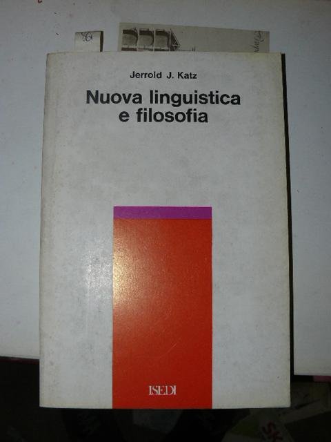 Nuova linguistica e filosofia