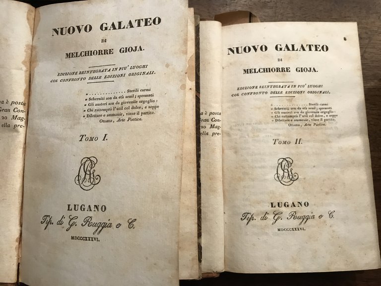 Nuovo galateo. Edizione reintegrata in più luoghi col confronto delle …