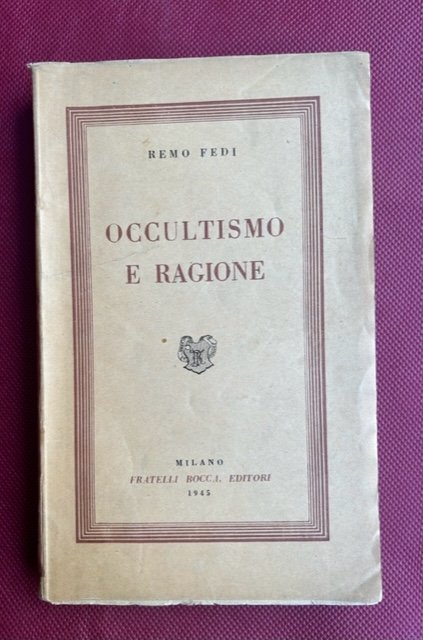 Occultismo e ragione