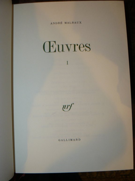 Oeuvres. Vol.I: 'Lunes en papier', 'Les Conquérants', 'Royaume - Farfelu' …