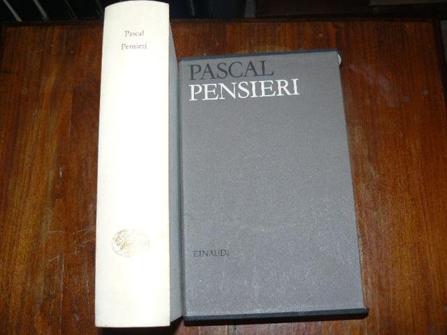 Pensieri. traduzione introduzione e note di Paolo Serini.