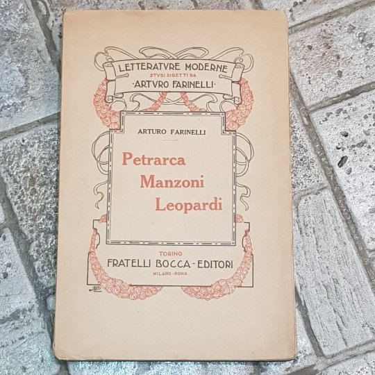 Petrarca, Manzoni e Leopardi.