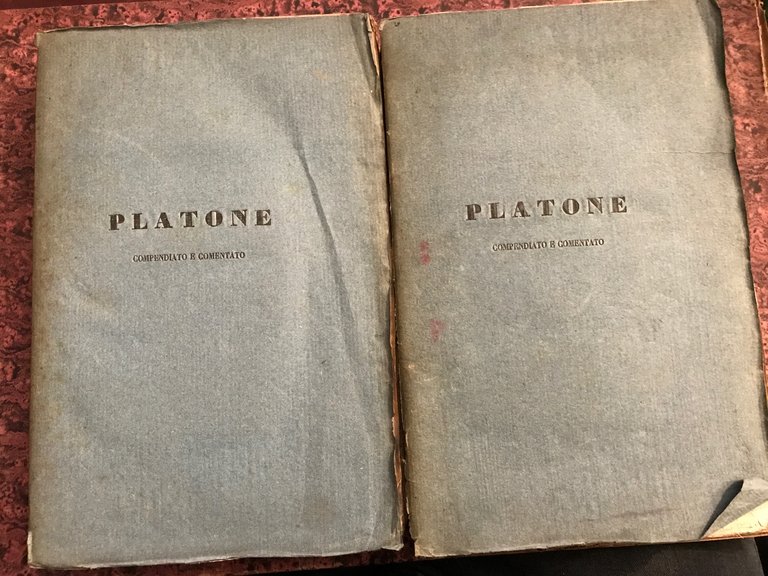 Platone compendiato e comentato da Lorenzo Martini