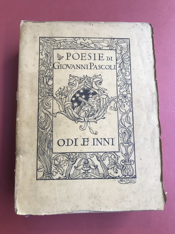 Poesie. Odi e inni MDCCCXCVI - MDCCCCV