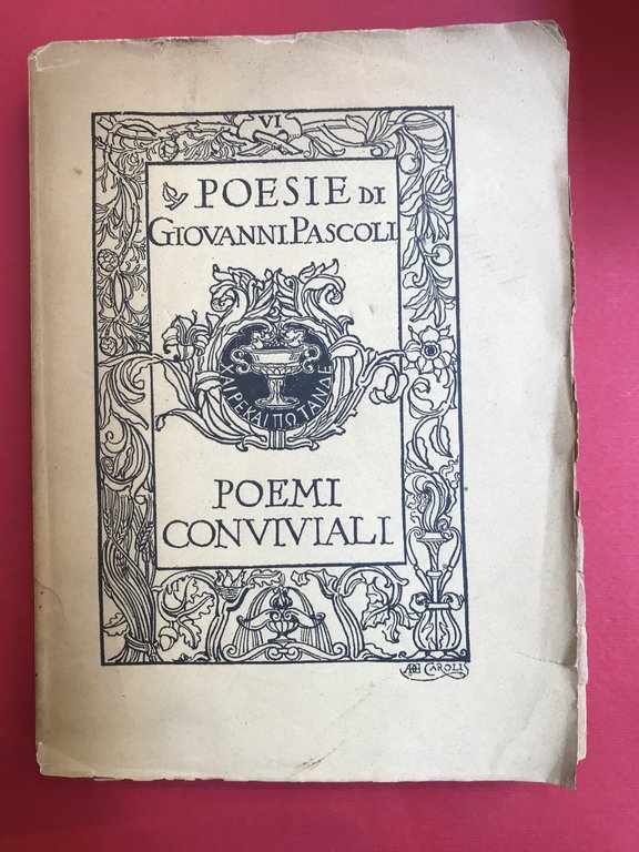 Poesie.Poemi conviviali