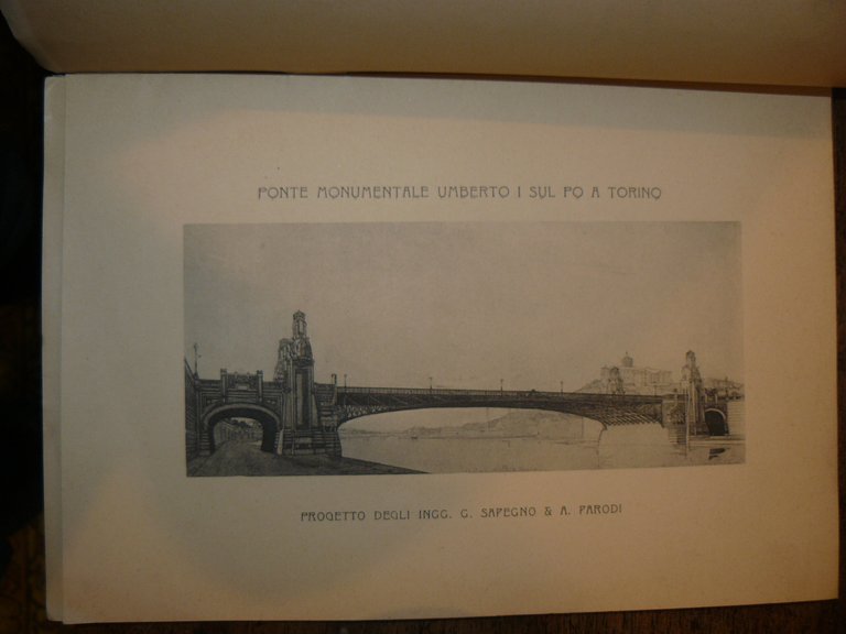 Ponte monumentale Umberto I sul Po a Torino. Variante al …