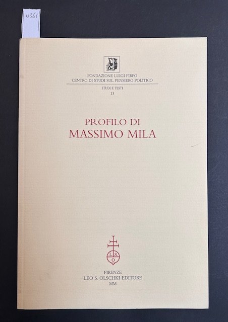 Profilo di Massimo Mila. Giornata di Studio (Torino, 4 dicembre … | Immagine principale
