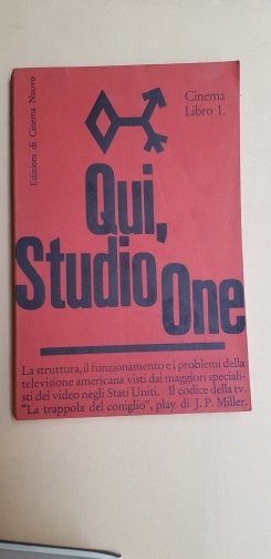 QUI, STUDIO ONE. Cinema libro 1. La struttura, il funzionamento …