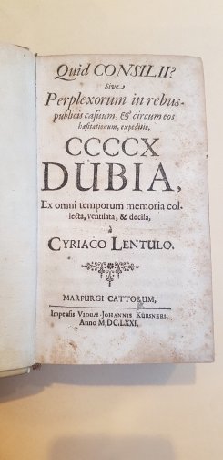 Quid consilii? sive Perplexorum in rebus-publicis casuum, et cirum eos …