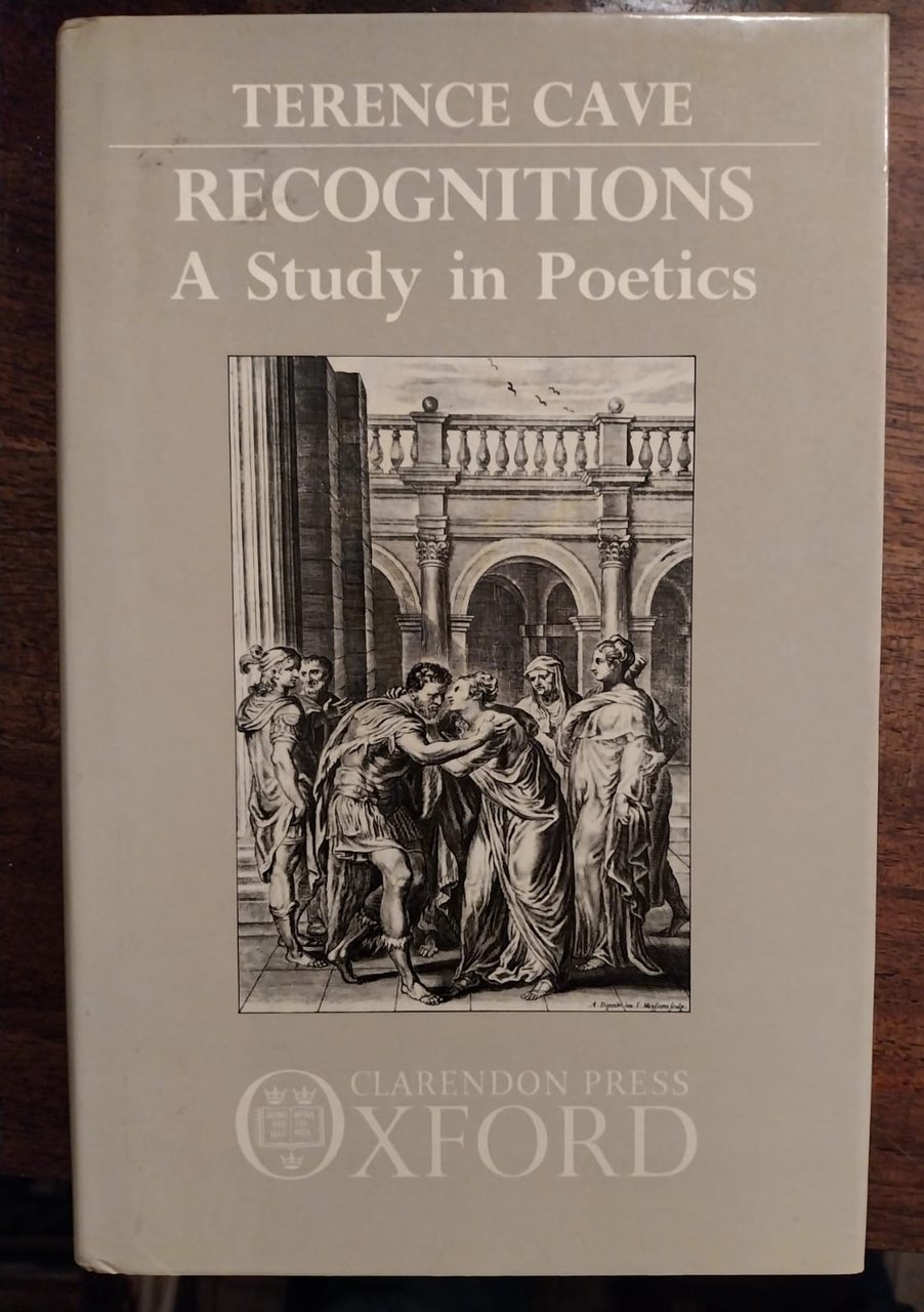 Recognitions. A study in poetics. | Immagine principale