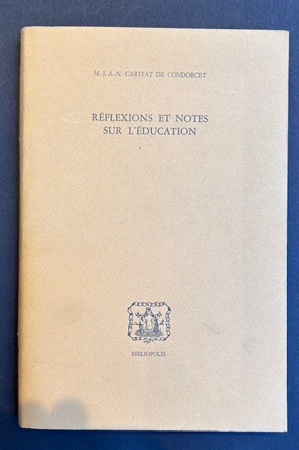 Reflexions et notes sur l'education. A cura di Manuela Albertone | Immagine principale