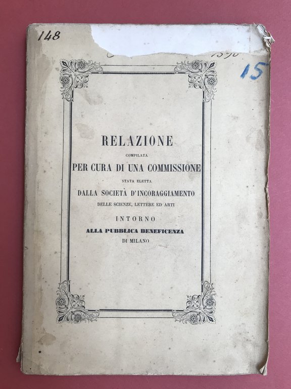 Relazione compilata per cura di una commissione stata eletta dalla …