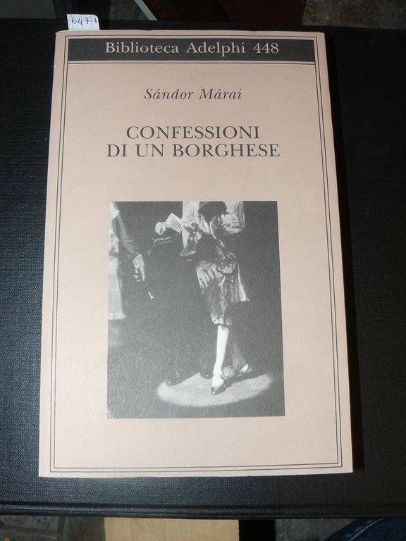 Riflessioni di un borghese. A cura di Marinella D'Alessandro