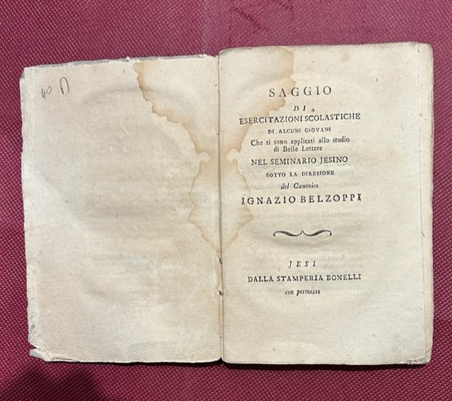 Saggio di esercitazioni scolastiche di alcuni giovani che si sono … | Immagine principale