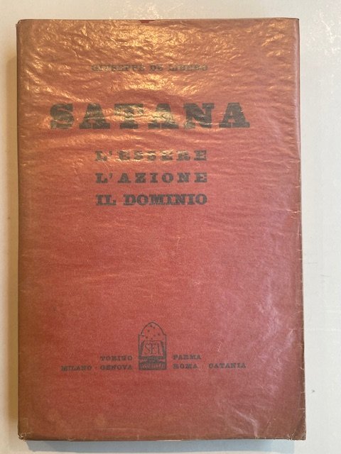 Satana. L'essere, l'azione, il dominio | Immagine principale