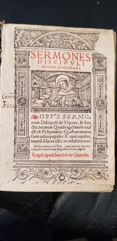 Sermones discipuli nuper emendati: opus sermonum discipuli de te[m]pore & …