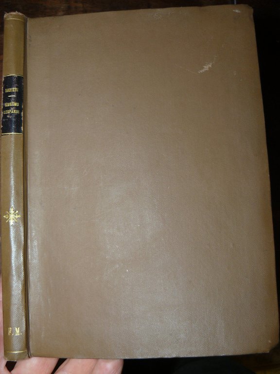 Sette anni di sodalizio con Giacomo Leopardi.