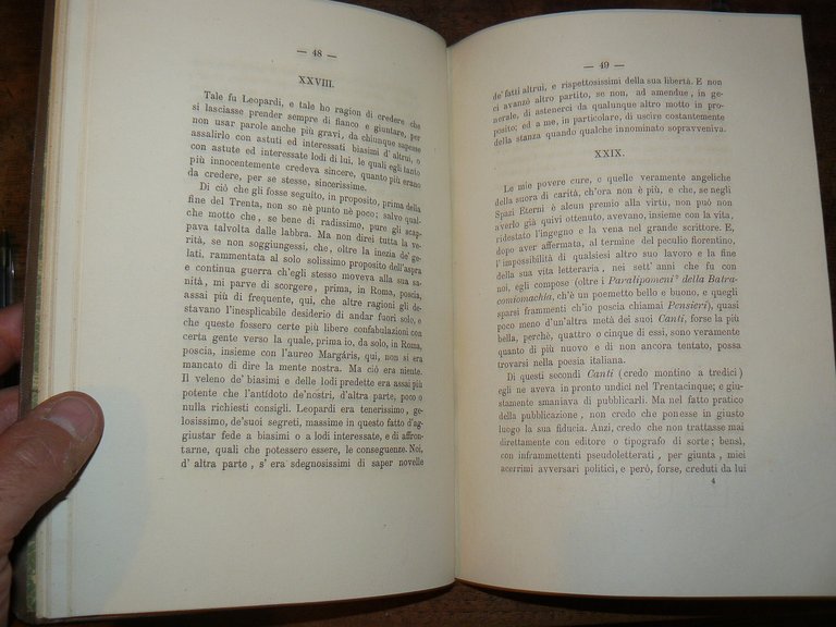 Sette anni di sodalizio con Giacomo Leopardi.