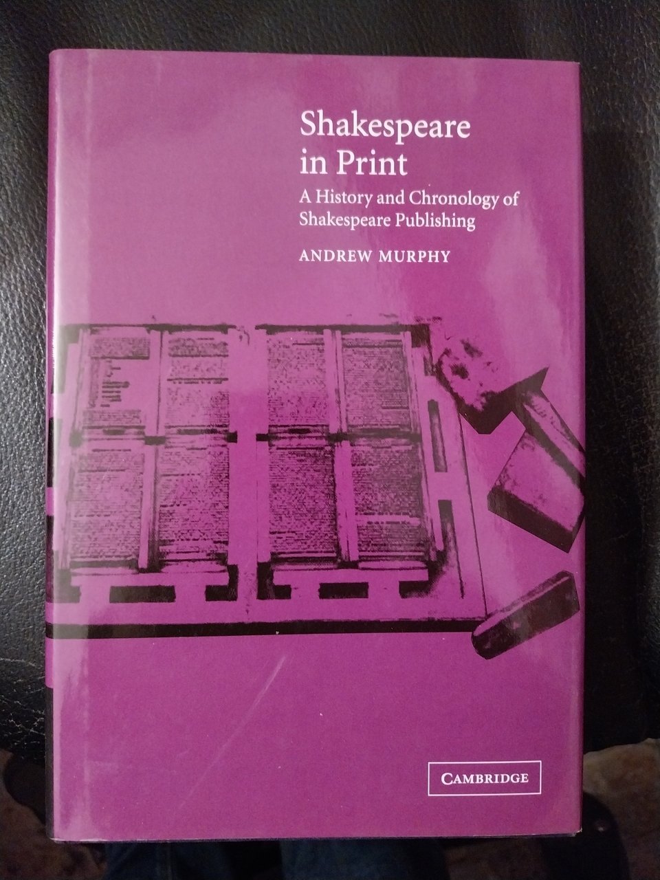 Shakespeare in print. A history and chronology of Shakespeare publishing