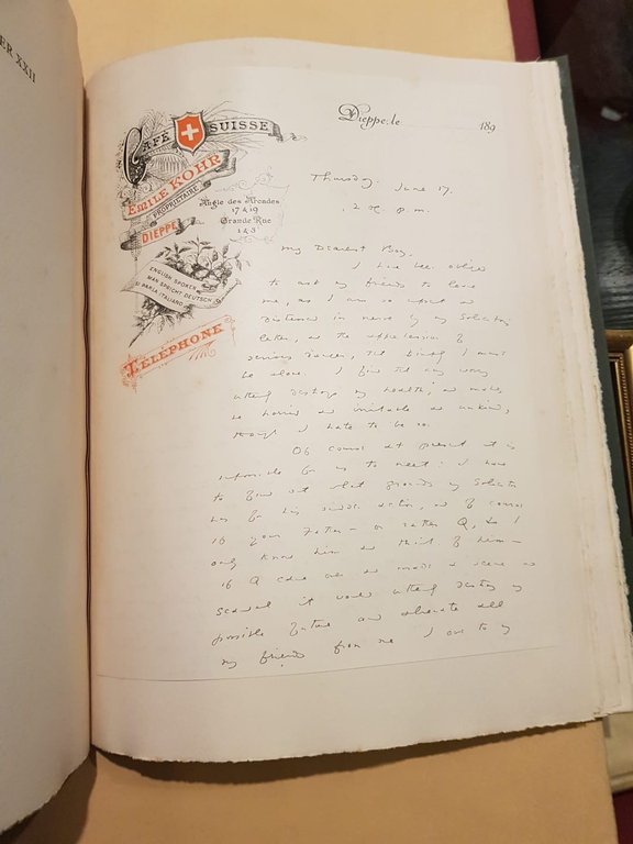 Some Letters from Oscar Wilde to Alfred Douglas, 1892-1897. With …