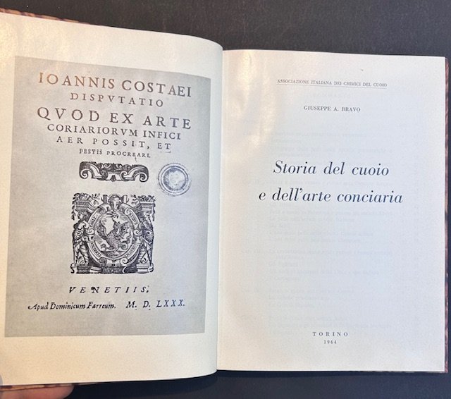 Storia del cuoio e dell'arte conciaria. | Immagine principale