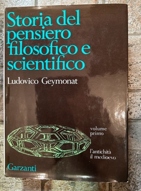 Storia del pensiero filosofico e scientifico