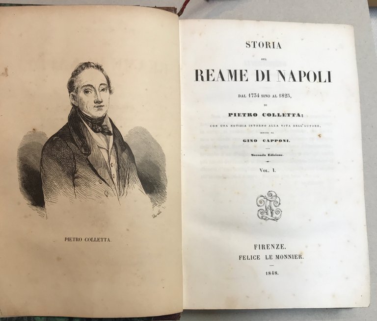 Storia del Reame di Napoli dal 1734 al 1825. Con …
