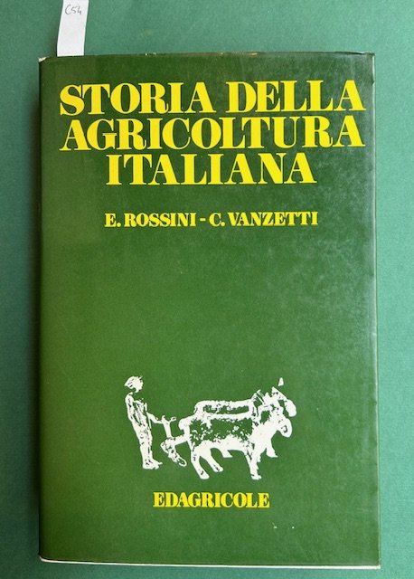 Storia della agricoltura italiana.