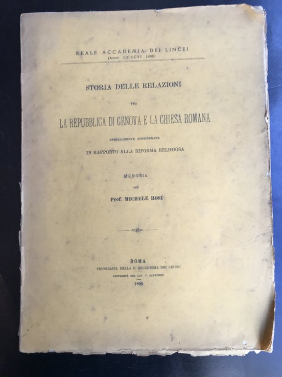 Storia delle relazioni fra la Repubblica di Genova e la …