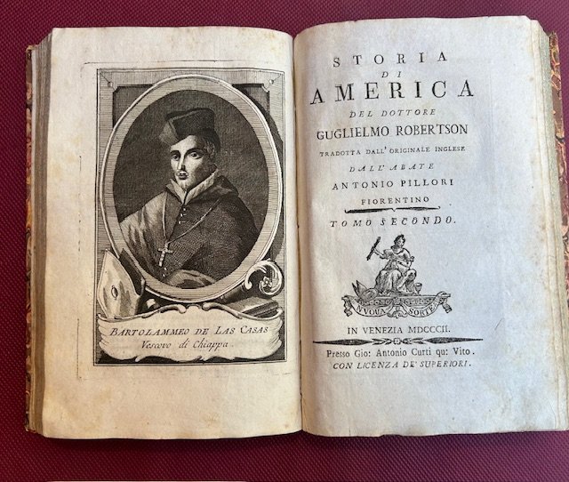 Storia di America.tradotta dall'originale inglese dall'abate Antonio Pillori fiorentino