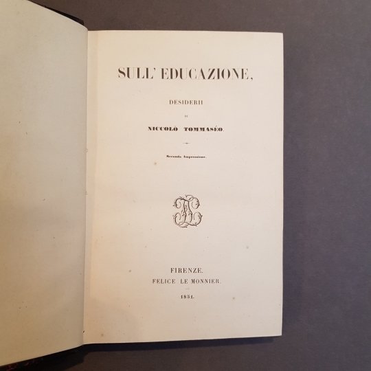 Sull'educazione, desiderii