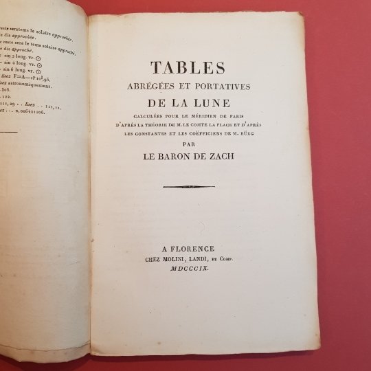 Tables abrégées et portatives de la lune calculées pour le …