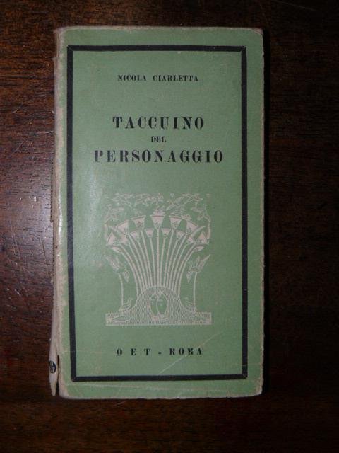 Taccuino del personaggio