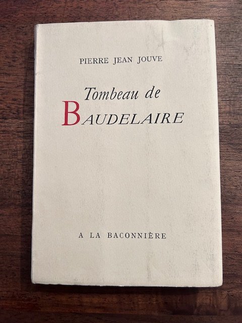 Tombeau de Baudelaire
